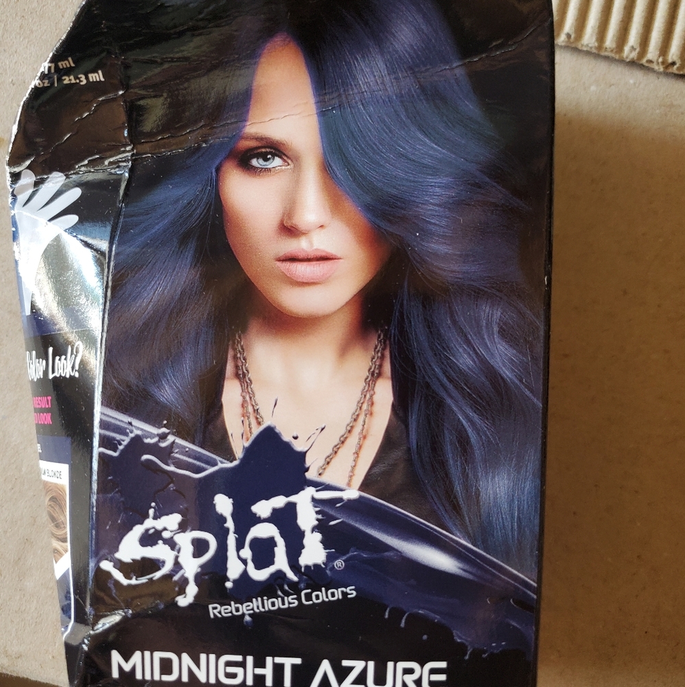 Splat Hair Color Midnight Azure